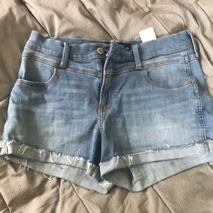 Light Wash Hollister Denim Shorts